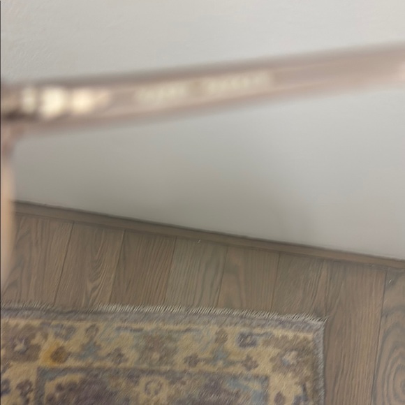 Pink Semi-Rimless Glasses with Rounded Rectangular Lenses 100+readers - Picture 3 of 5